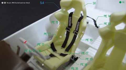 ZoomOn Z143 1/24 Pandem AE86 レビン TRD N2 パーツセット