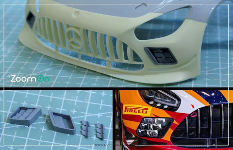 ZoomOn Z153 1/24 メルセデス AMG GT3 EVO (フォグライト ver.)（タミヤ用）