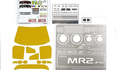 ZoomOn Z168 1/24 トヨタ MR2 (SW20) TRD2000GT Ver.2 パーツセット(フジミ用)