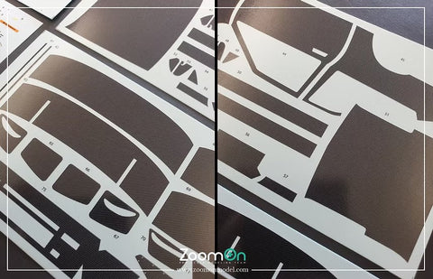 ZoomOn Z206 1/24 ドリフトキング スーパーN2 AE86 パーツセット(アオシマ用)