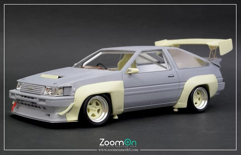 ZoomOn Z206 1/24 ドリフトキング スーパーN2 AE86 パーツセット(アオシマ用)