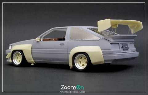 ZoomOn Z206 1/24 ドリフトキング スーパーN2 AE86 パーツセット(アオシマ用)