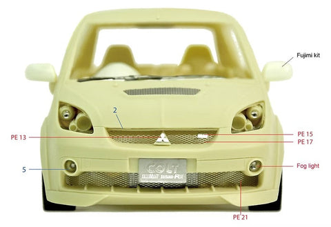 ZoomOn Z210 1/24 三菱 コルト ラリーアート バージョンR パーツセット (フジミ用)