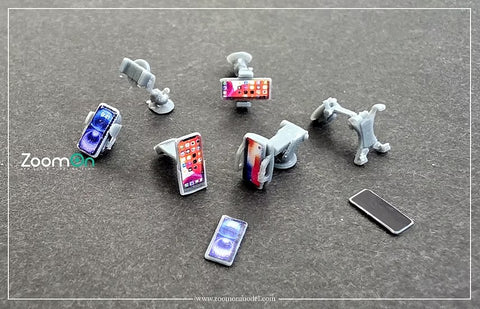 ZoomOn Z215 1/24 スマートフォン&ホルダーセット