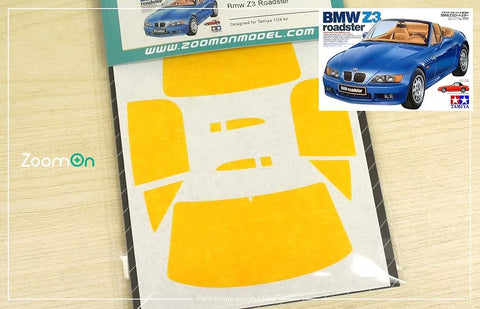 ZoomOn ZD248 1/24 ウィンドウペインティングマスク - BMW Z3 ロードスター