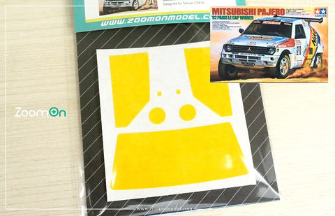 ZoomOn ZD260 1/24 三菱 パジェロ 1992 Paris Le Cup Winner