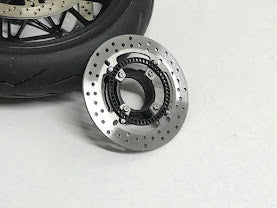 Zワークショップ Z01-004 1/12 ドゥカティ V4R/S ホイール & ブレーキディスク セットA