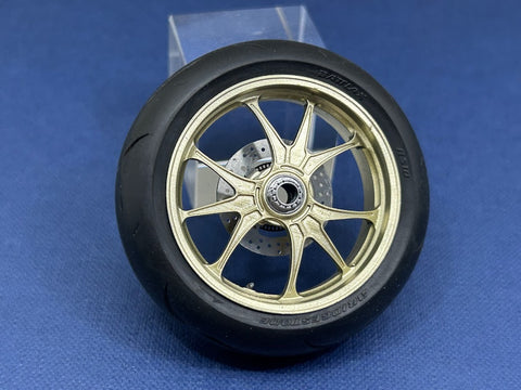 Zワークショップ Z01-008 1/12 ドゥカティ V4R/S ホイール & ブレーキディスク セットD