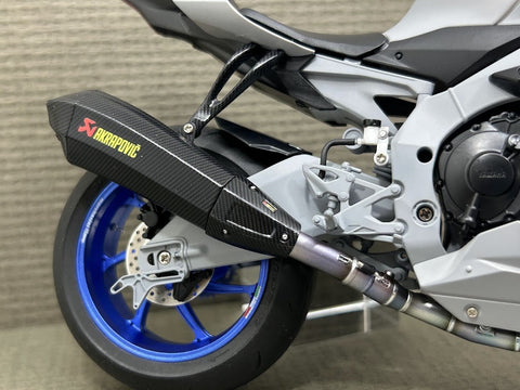 Zワークショップ Z04-005 1/12 エボリューション ライン エキゾーストシステム(カーボン) (タミヤ 1/12 R1M (14133)用)