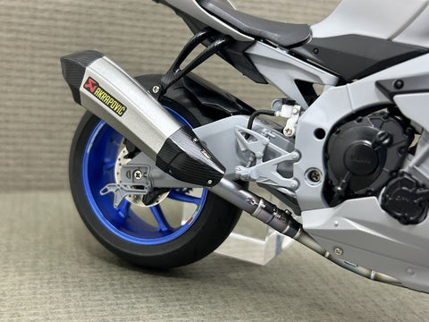 Zワークショップ Z04-006 1/12 エボリューション ライン エキゾーストシステム(チタニウム+カーボン) (タミヤ 1/12 R1M (14133)用)