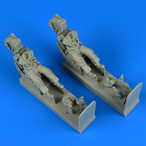 エアロボーナス 320110 1/32 アメリカ海軍 F-14A/B トムキャット パイロット＆オペレーター w/射出座席 (トランぺッター/タミヤ用)
