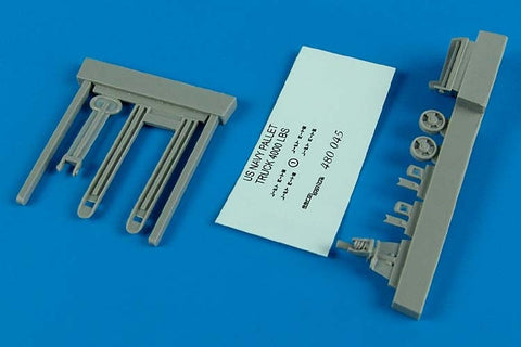 エアロボーナス 480045 1/48 アメリカ海軍 4000ポンド パレットカート