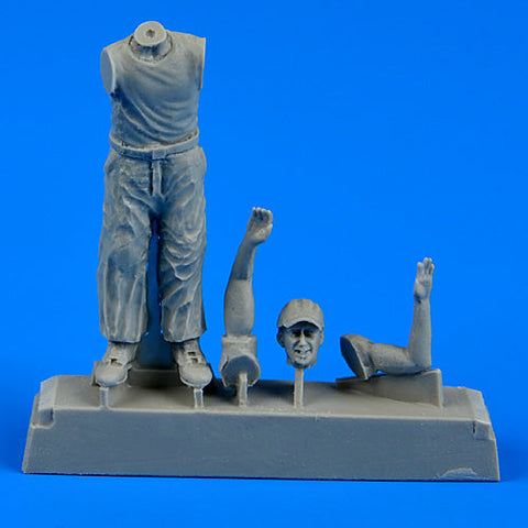 エアロボーナス 480108 1/48 アメリカ空軍 航空機整備士 WWII - 太平洋線区