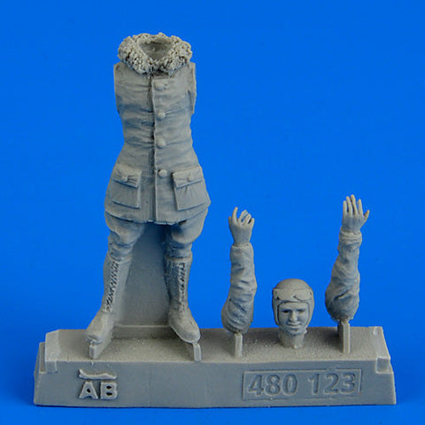 エアロボーナス 480123 1/48 ドイツ又はオーストリア-ハンガリー 戦闘機 パイロット WWI. (1914-1918)