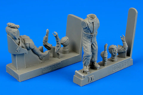 エアロボーナス 480139 1/48 WWIドイツ/オーストリア・ ハンガリーの飛行機クルー