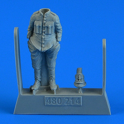 エアロボーナス 480214 1/48 ドイツ軍 WWI パイロット (汎用）