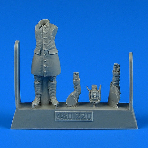 エアロボーナス 480220 1/48 イギリス陸軍航空隊 (RFC) WWI パイロット,地図 (汎用）