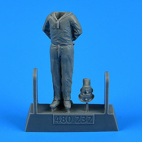 エアロボーナス 480232 1/48 ドイツ海軍 WWII セレモニー - ドイツ潜水艦 U-Boat 乗組員Type VIIC （TRUMPETER用）