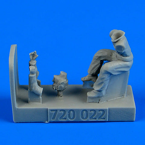 エアロボーナス 720022 1/72 WWII イギリス空軍 モーター サイクルドライバー