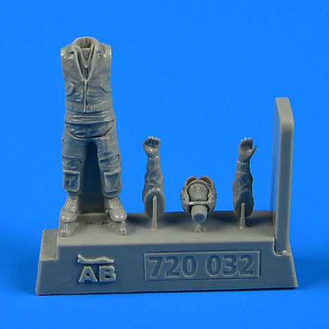 エアロボーナス 720032 1/72 ドイツ空軍・海軍 パイロット (現代)