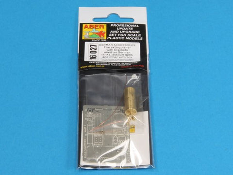 アベール 16027 1/16 ドイツ戦車・突撃砲びその他の車両用 消火器 ブラケット付
