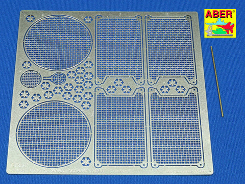 アベール 16035 1/16 キングタイガー Vol.2B エンジングリル（トランペッター用)