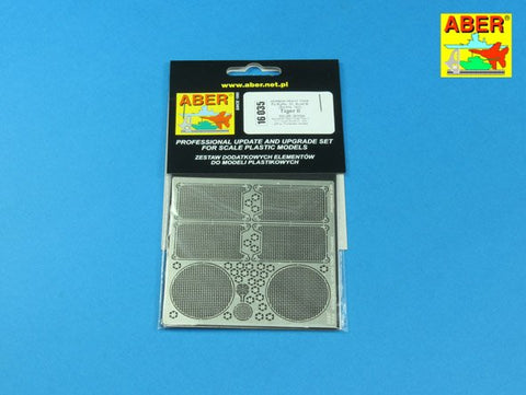 アベール 16035 1/16 キングタイガー Vol.2B エンジングリル（トランペッター用)