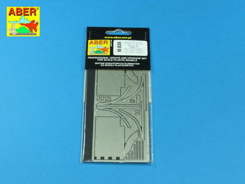 アベール 16038 1/16 キングタイガー Vol.5 フロントフェンダー(タミヤ・トランペッター用)