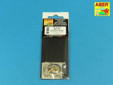 アベール 16054 1/16 アメリカ MP48型車両無線機アンテナ基部