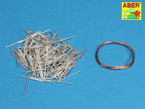 アベール 16068B 1/16 ドイツ IV号戦車用キャタピラ連結ピン200本（トランペッター用)