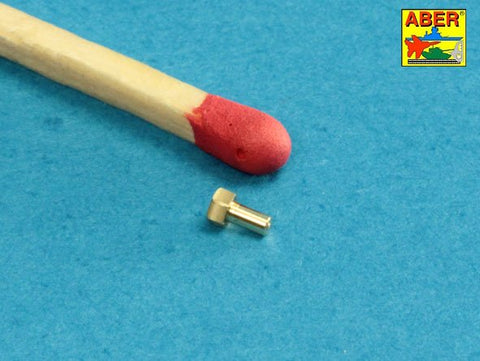 アベール 16114 1/16 六角ボルト真鍮削り出し(1.75x2.20mm) 25個