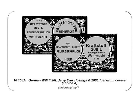アベール 16158A 1/16 ドイツ 20lジェリカン栓・200lドラム缶刻印