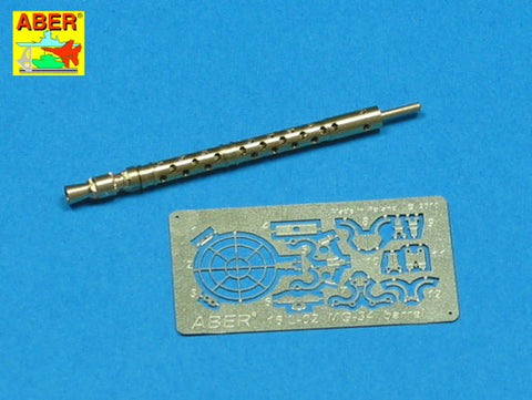 アベール 16L02 1/16 ドイツ MG34機関銃銃身