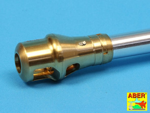 アベール 16L09 1/16 ドイツ キングタイガー ヘンシェル砲塔・タイガーI後期型用マズルブレーキ（タミヤ・トランペッター用）