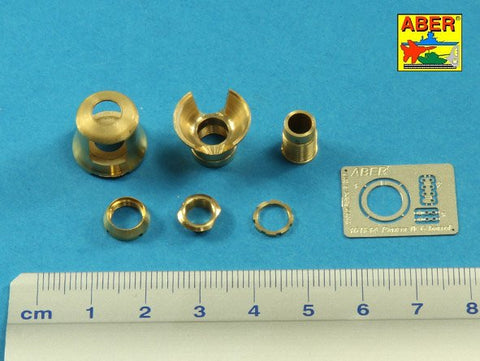 アベール 16L16 1/16 ドイツ IV号G型・III突F型用初期型マズルブレーキ(トランぺッター)