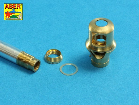 アベール 16L16 1/16 ドイツ IV号G型・III突F型用初期型マズルブレーキ(トランぺッター)