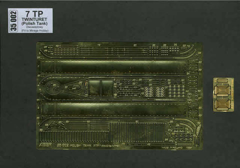 アベール 35002 1/35 ポーランド 7TP軽戦車（ツイン砲塔）（ミラージュ用）