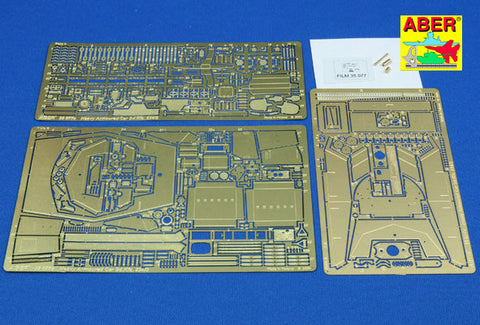 アベール 35077 1/35 ドイツ Sdkfz234/3シュツンメル装甲車 基本パーツ（イタレリ用）