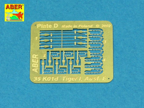 アベール 35259 1/35 ドイツ タイガーI 第501重戦車大隊チェニジア基本セット(ライフィールドモデル用)