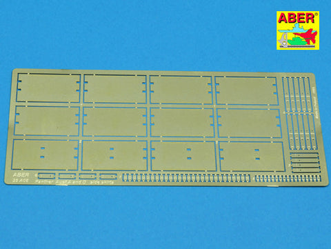 アベール 35A008 1/35 ドイツ パンサーＡ,Ｄ型戦車サイドスカート