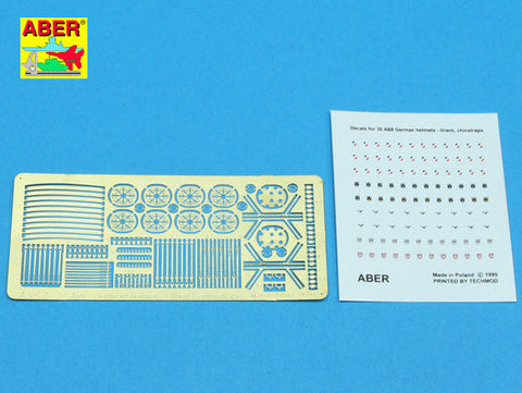 アベール 35A069 1/35 ドイツ ヘルメットインナー デカール付