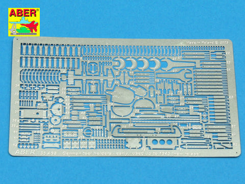 アベール 35A098 1/35 ドイツ 車両装備品フックセット1939-43年