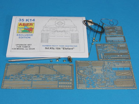アベール 35K14 1/35 ドイツ エレファント駆逐戦車ボックスフルセット(タミヤ用)