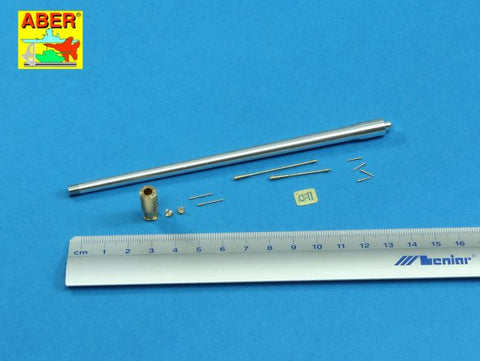 アベール 35L185 1/35 ロシア JS7超重戦車(短マズルブレーキ)用砲身・銃身(トランぺッター用)