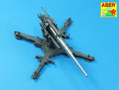 アベール 35L189 1/35 ドイツ 8.8cmFlak18/37高射砲用 ツーピース砲身(全キット用)