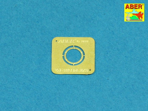 アベール 35L189 1/35 ドイツ 8.8cmFlak18/37高射砲用 ツーピース砲身(全キット用)