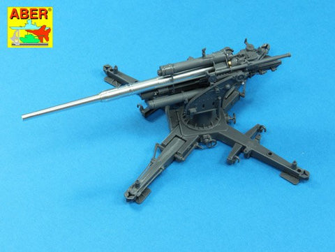アベール 35L189 1/35 ドイツ 8.8cmFlak18/37高射砲用 ツーピース砲身(全キット用)