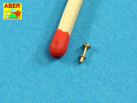 アベール 35L198 1/35 イギリス ヴィッカース中戦車用 砲身・機銃(ホビーボス用)