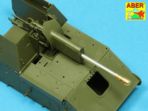 アベール 35L202	 1/35 ロシア SU-76M自走砲用 76.2mmZIS3砲身(タミヤ用)