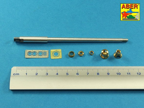 アベール 35L215 1/35 キングタイガー ポルシェ砲塔 後期型8.8cm Kw.K43 (L/71)砲身 (タコム用）